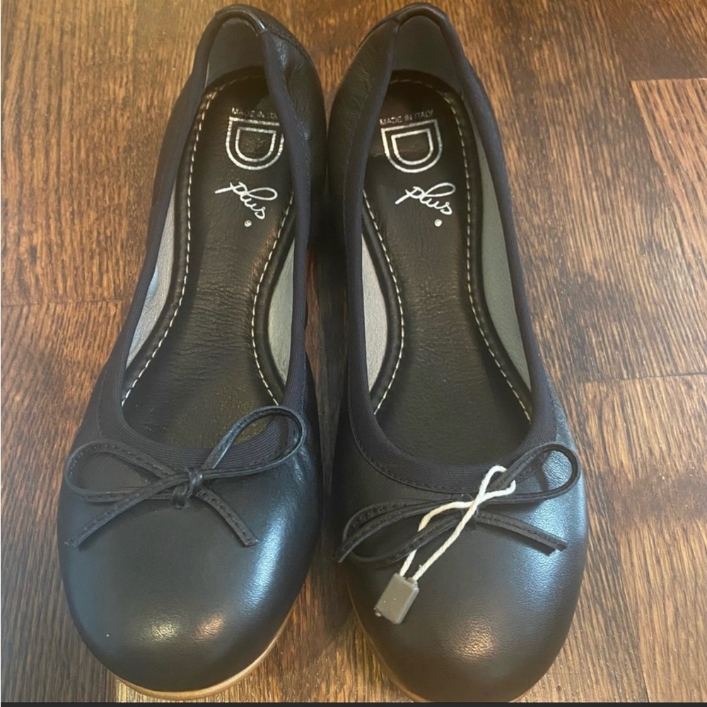 D’Plus Leather Ballet Flats US 7